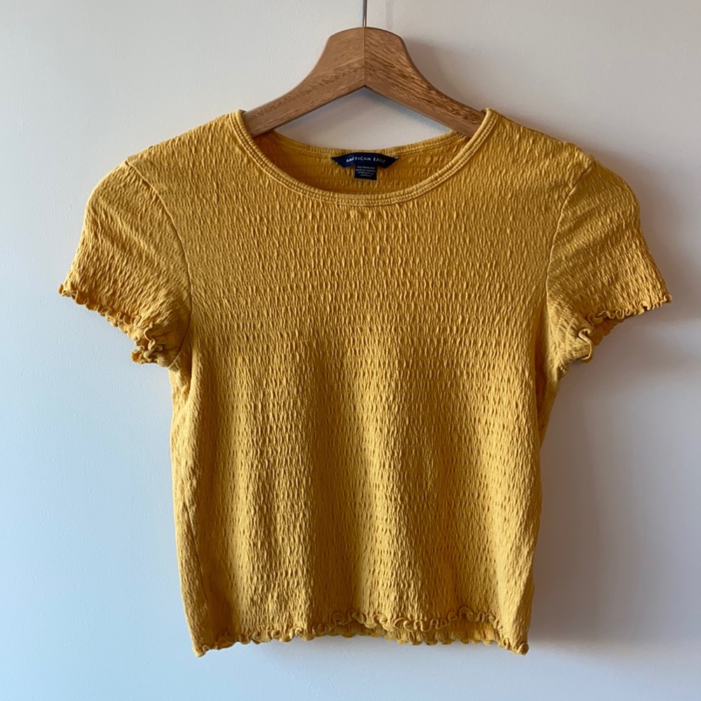 AE Textured Crop Top (low price when you buy 1+)